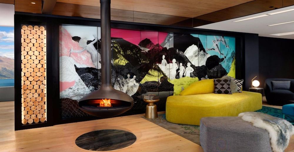 Qt Distretto di Queenstown Esterno foto A fireplace in a suite at the W Aspen